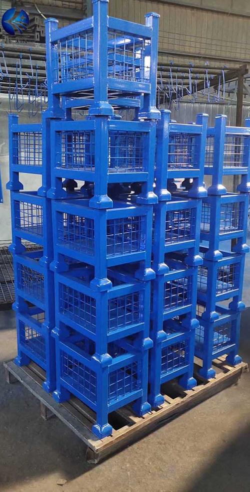 澤鑫物流設備廠(圖)-金屬物流周轉箱-金屬周轉箱