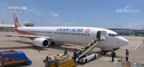 疫情后湖北首條國際貨運定班航線開通